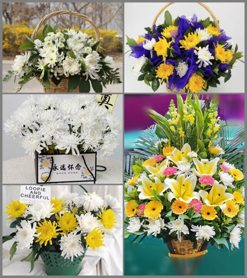 福建福州长乐市金峰镇三星村白事提篮配送